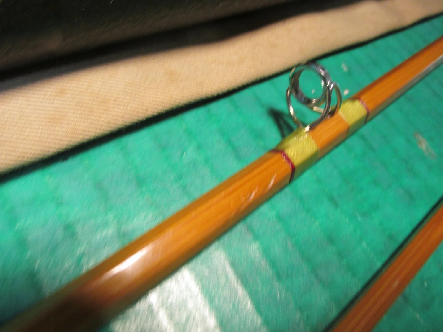 PEZON ET MICHEL Blank Lancer Bambou refendu pêche rod Fishing cane bamboo reel EUR 200,00 - FR