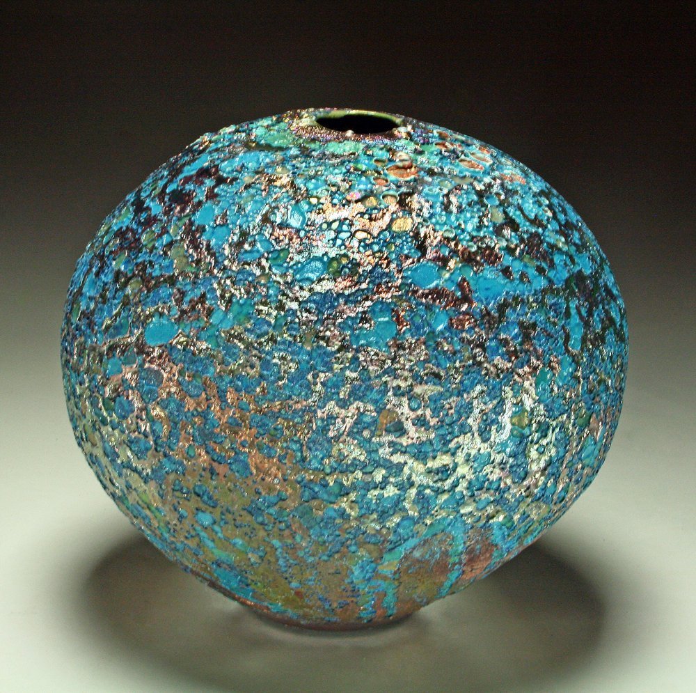 Copper Blue Globe