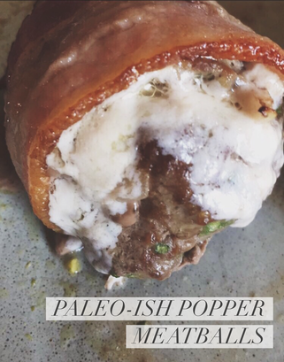 Jalapeno Popper Meatballs