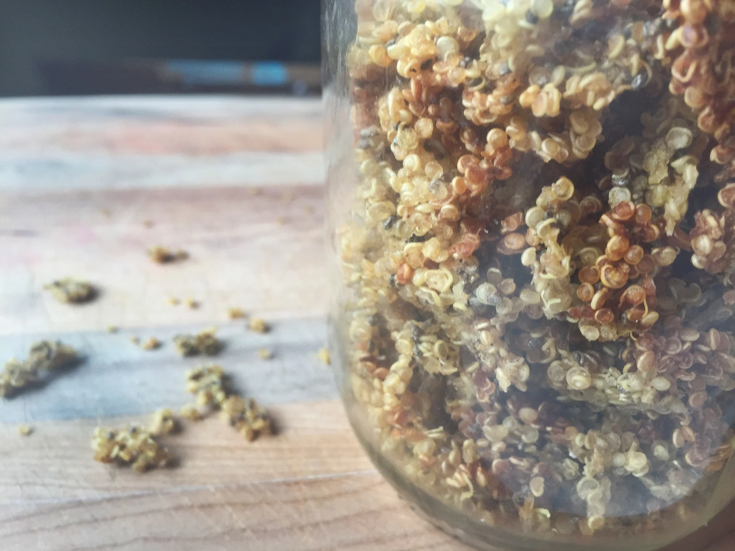 Cinnamon-Maple Quinoa Crunch
