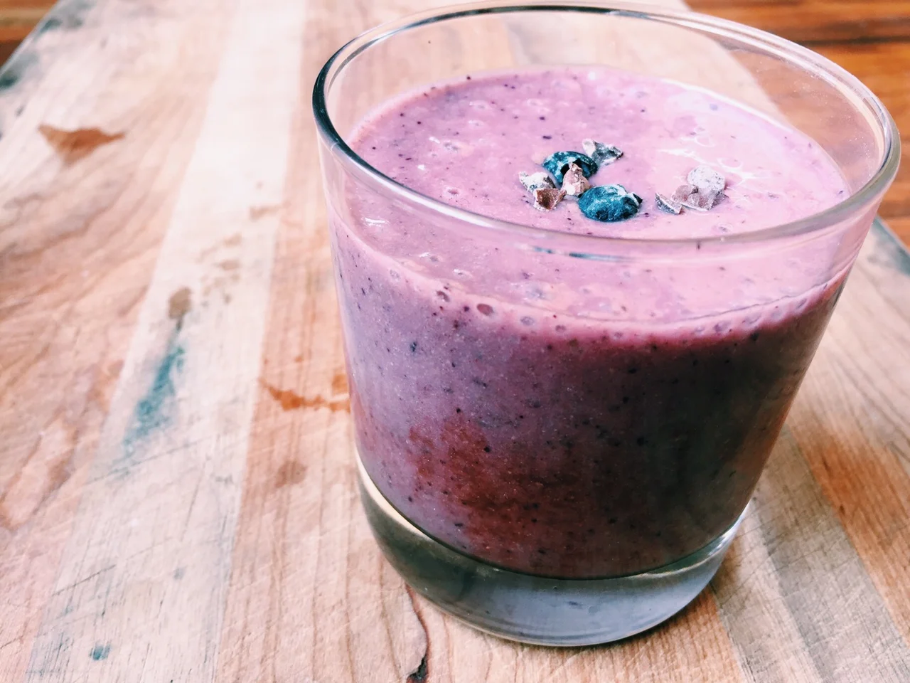 Tart Cherry & Chocolate Tonic Dessert Smoothie