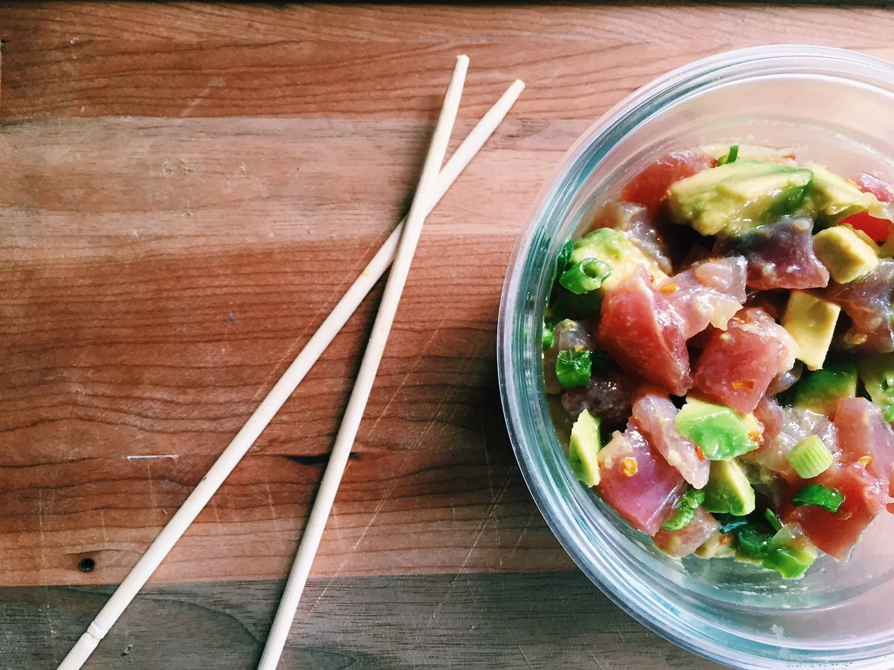 Spicy Ginger Ahi Poke