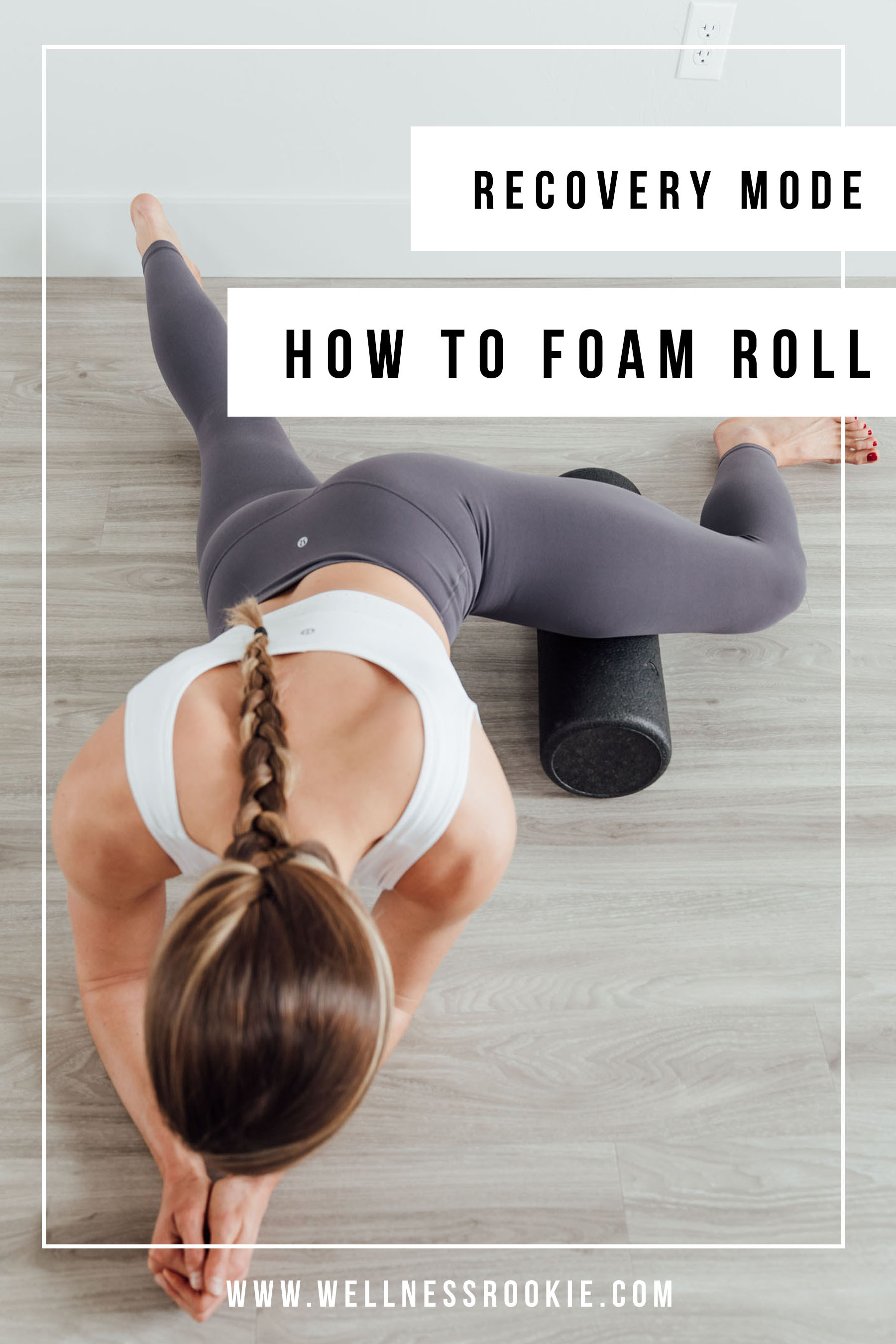 The Wellness Rookie-A Rookie's Guide to Foam Rolling