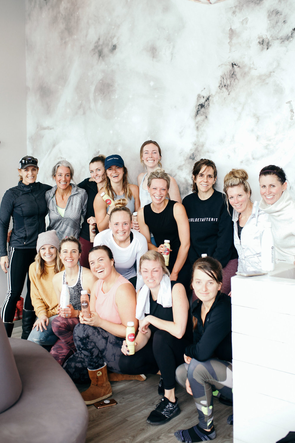 GIRL TALK - a series of sweatworking events dedicated to wellness, connection, and community