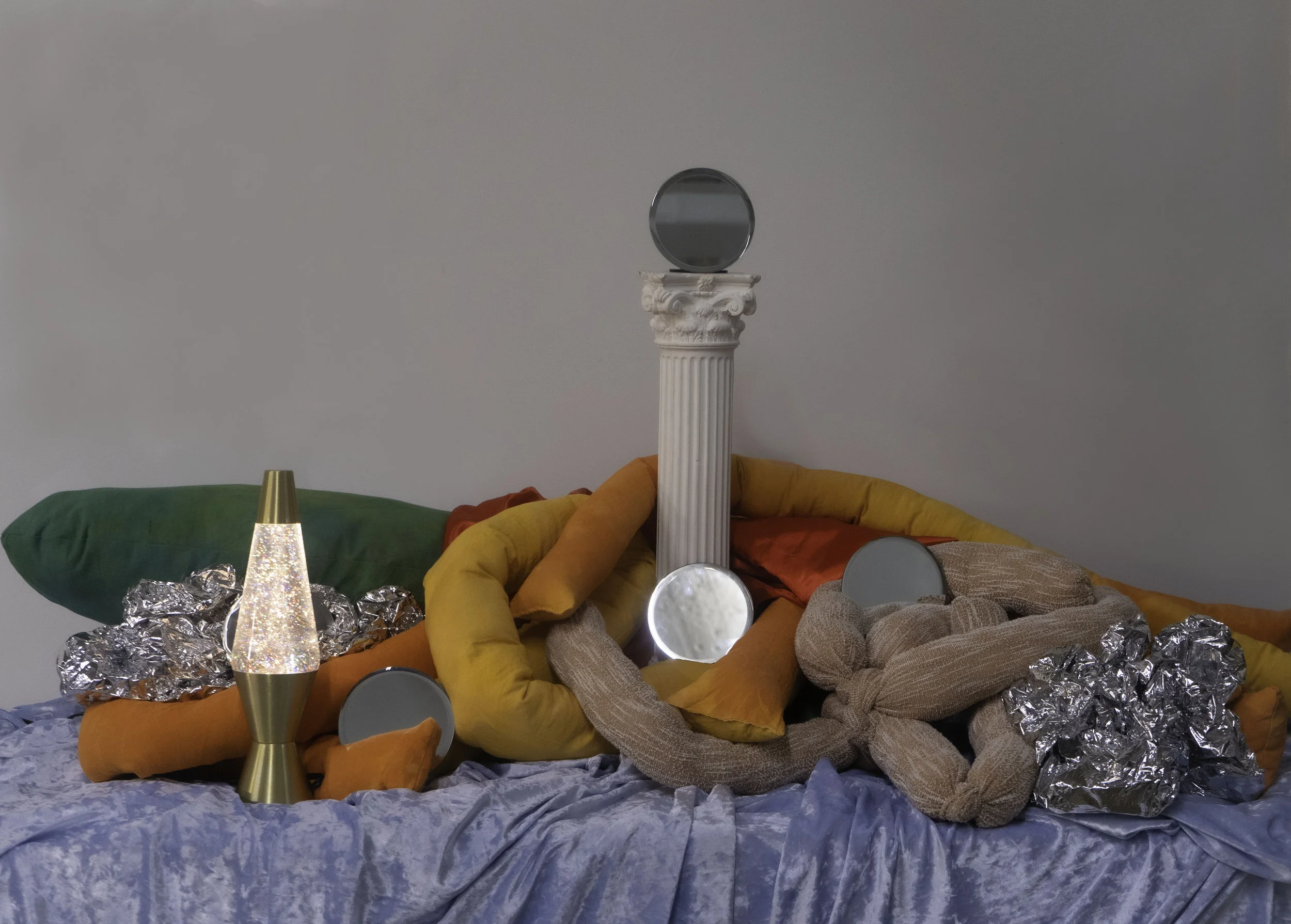 Art Direction & Photography: Nereida Villareal Soft Sculptures: Tara LaPlante Arts District, Los Angeles 2019