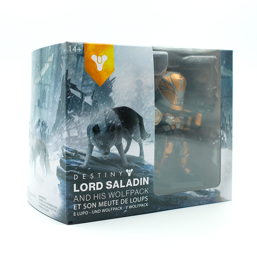 Rise of Iron: Lord Saladin & Wolves Packaging Concept and creation in Adobe Photoshop.
