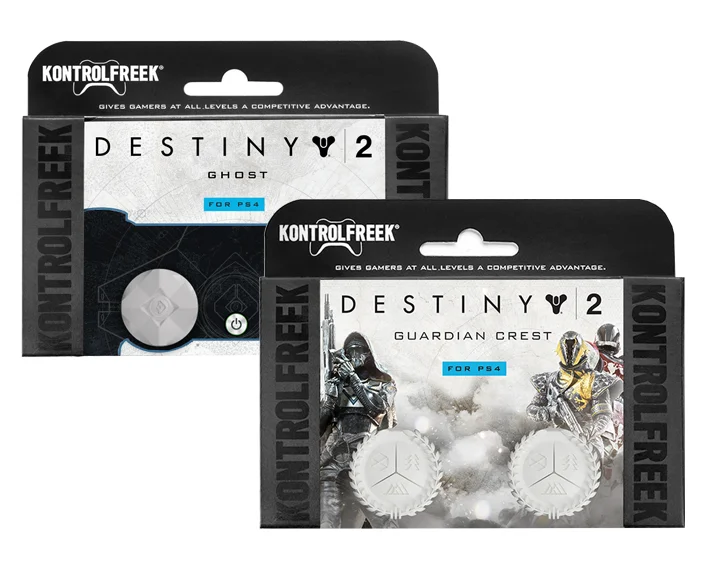 Destiny KontrolFreek Packaging Concept based on provided templates with official Destiny style guide assets.
