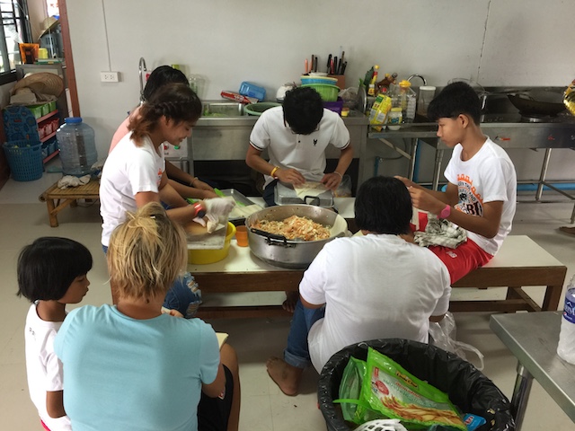 Preparing for party 3 .JPG