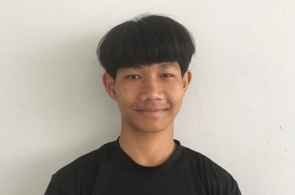   Nun works as Passenger Service Agent at Suvarnabhumi Airport   Nun is Non's little brother and has lived with us since 2005 when he came to us as a little shy 5-year-old boy with protruding ears. If big brother Non was one of our calmer, wiser and 