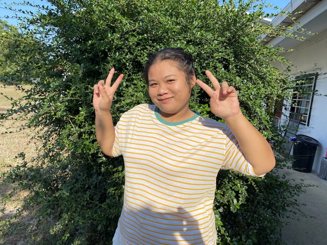   Team is studying to be a chef   Team came to us in 2011 when she was 9 years old. When she became part of our family, she had not had the opportunity to go to school.  She had difficulty both reading and writing Thai which made it difficult to keep