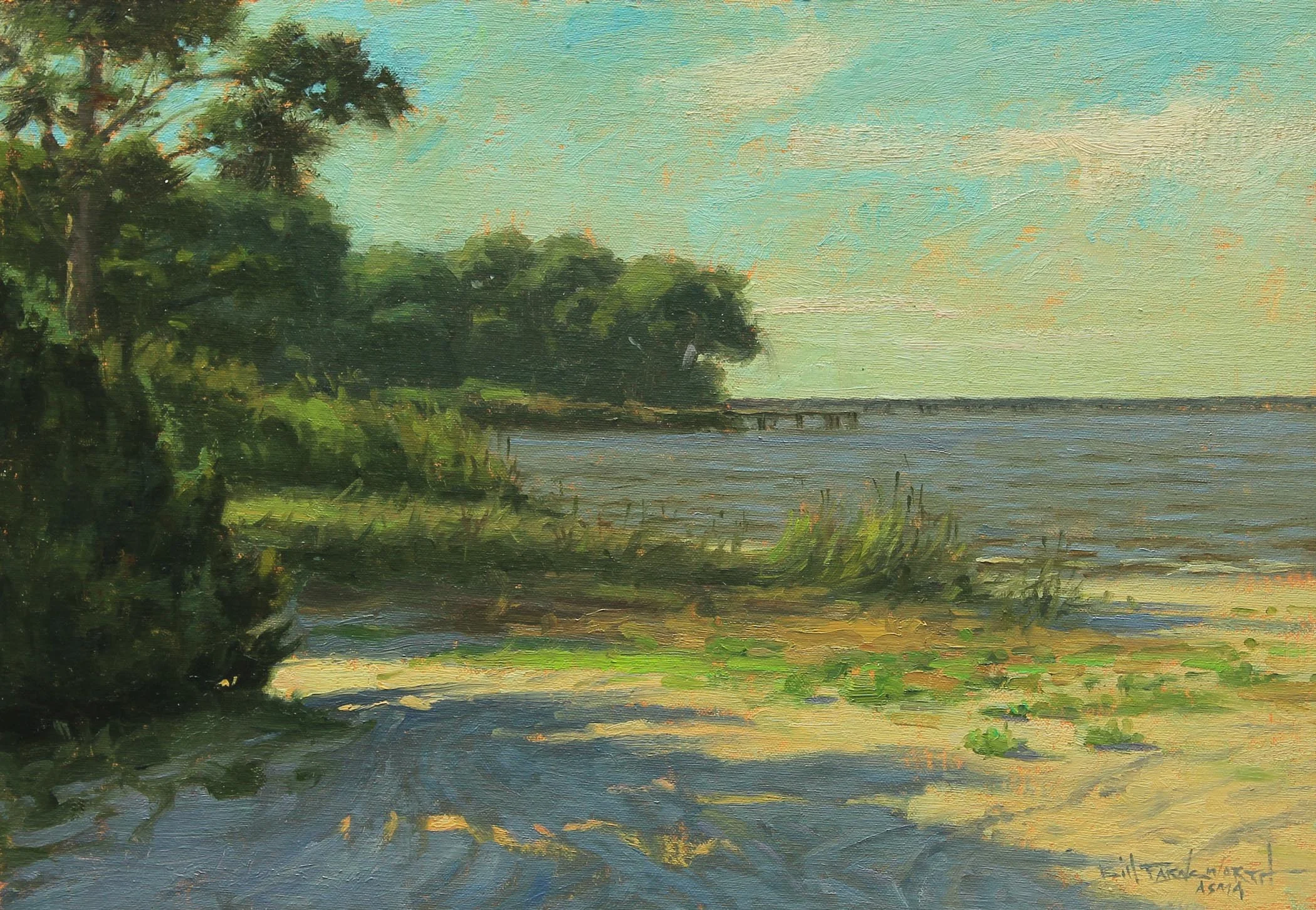 Bill Farnsworth, OPA Good Morning Kiss 11 x 16 inches, $1,900