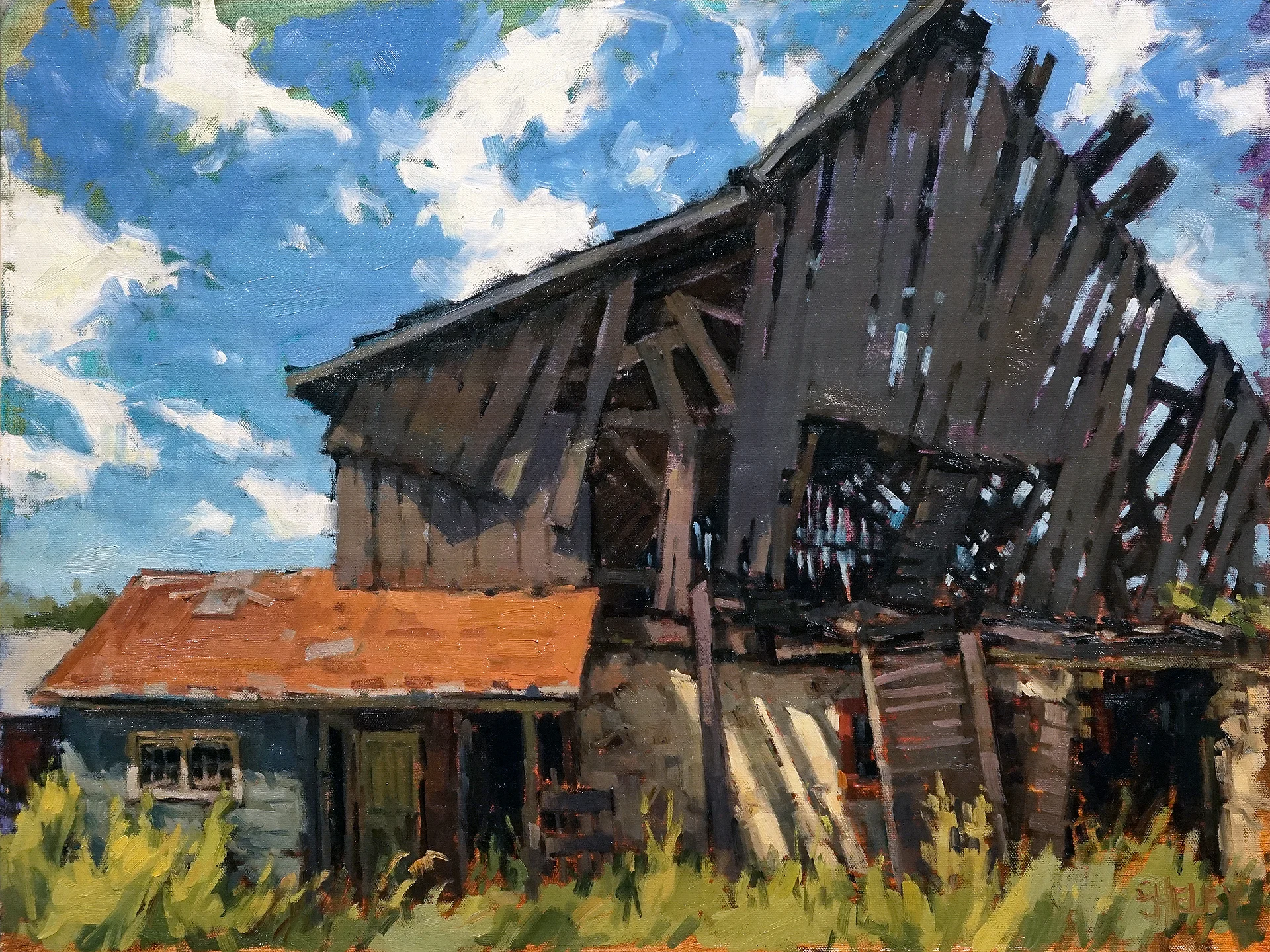 Shelby Keefe These Old Bones 18 x 24 inches, $3,850