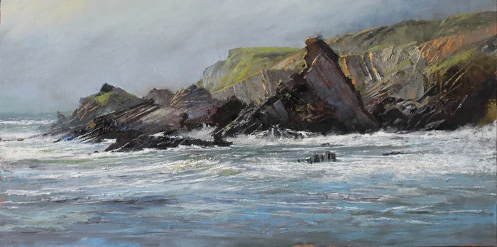 Mark Horton Rising Tide 12 x 24 inches, $3,000
