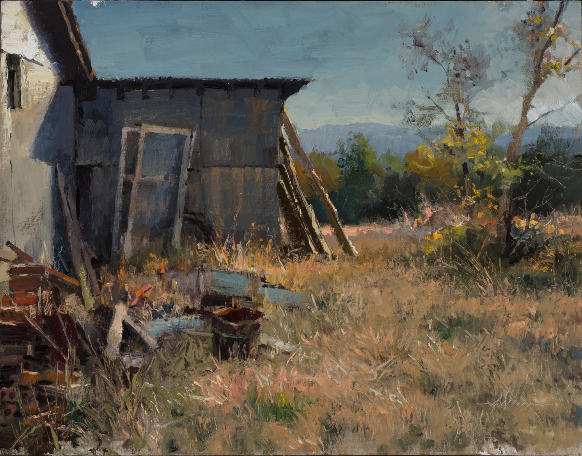 Jason Sacran Out Back 14 x 18 inches, $2,800 Award of Excellence