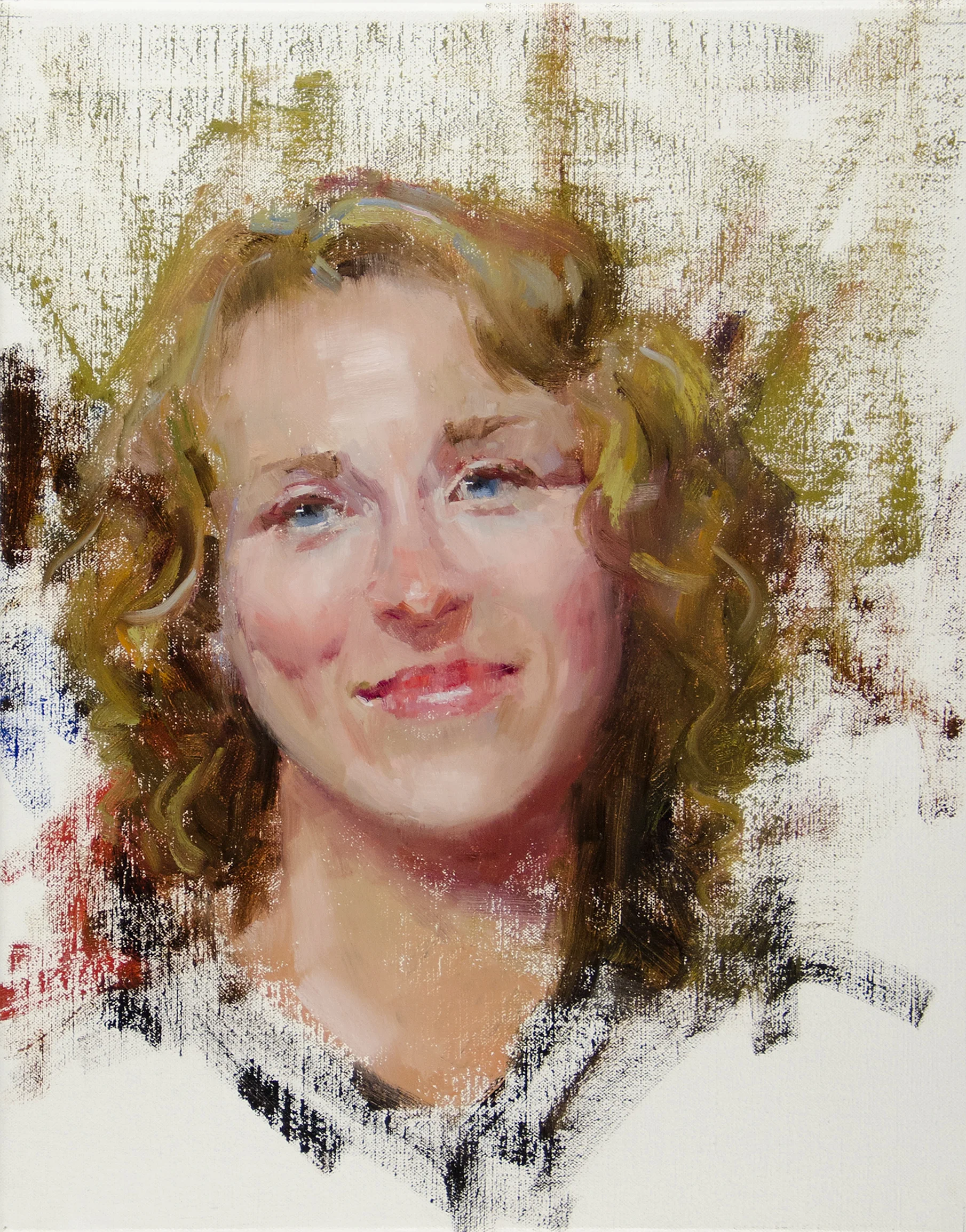 William Schneider, OPA When Irish Eyes 18 x 14 inches, $2,625