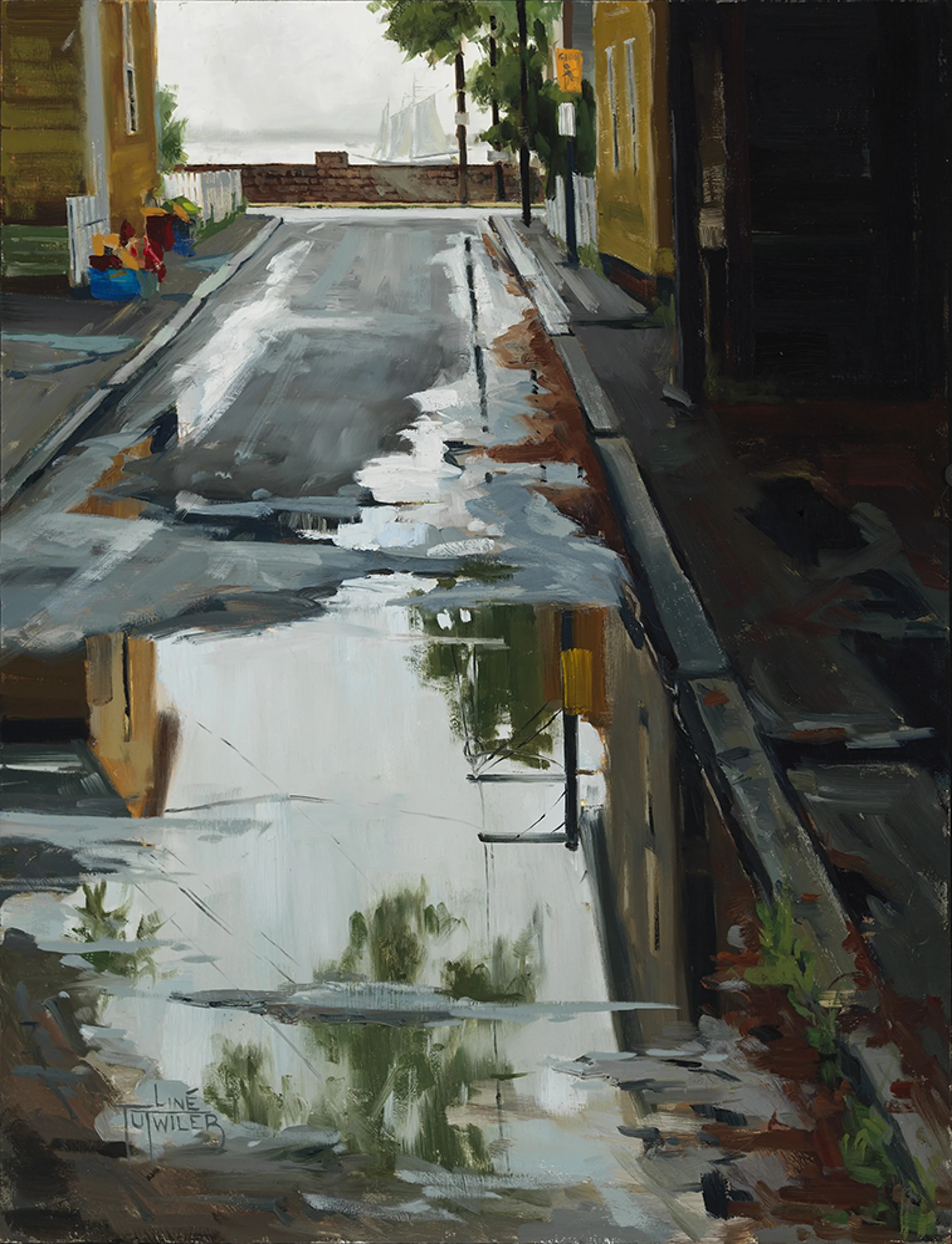 Liné Tutwiler Reflections 16 x 12 inches, $1,800