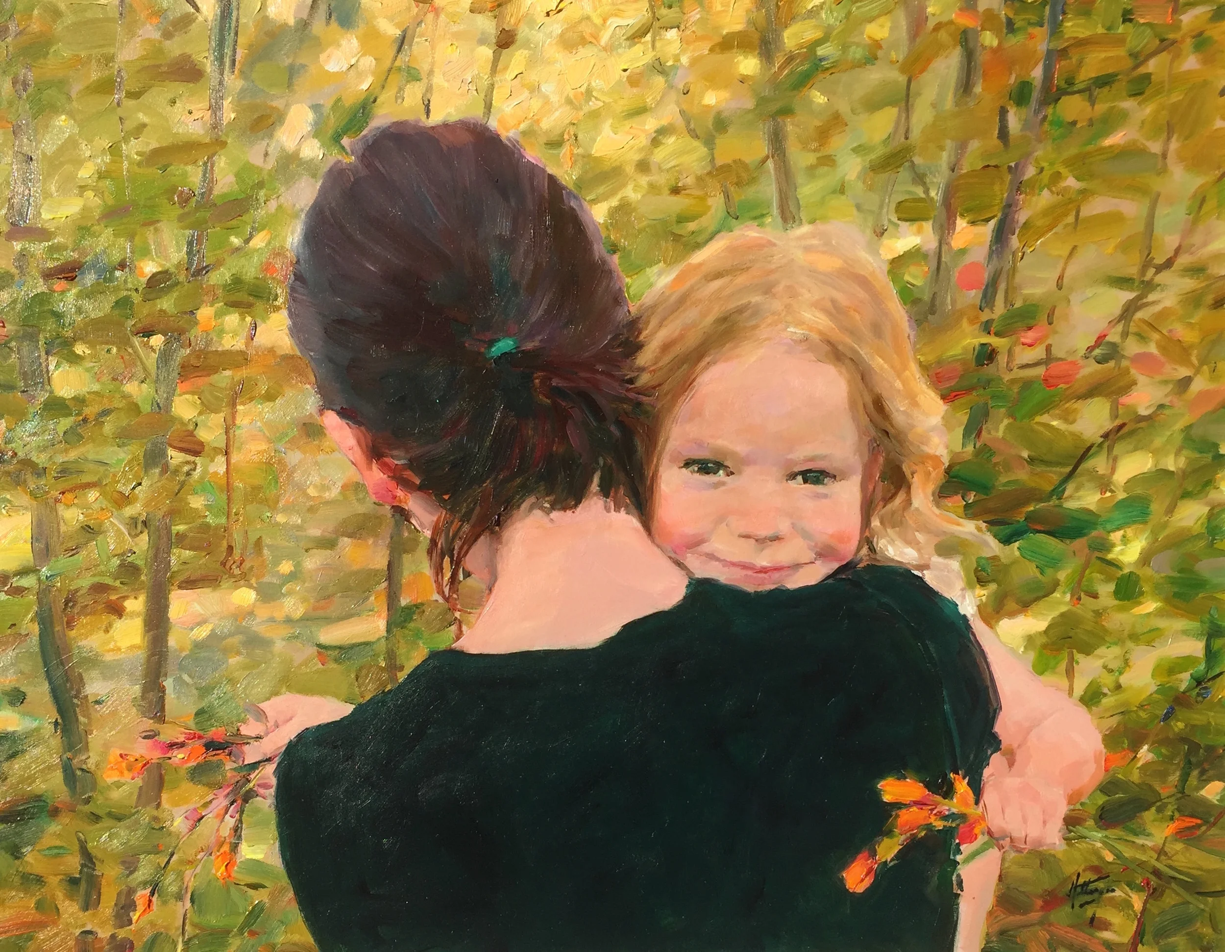 David P. Hettinger, OPAM Nature Lesson 14 x 18 inches, $3,500