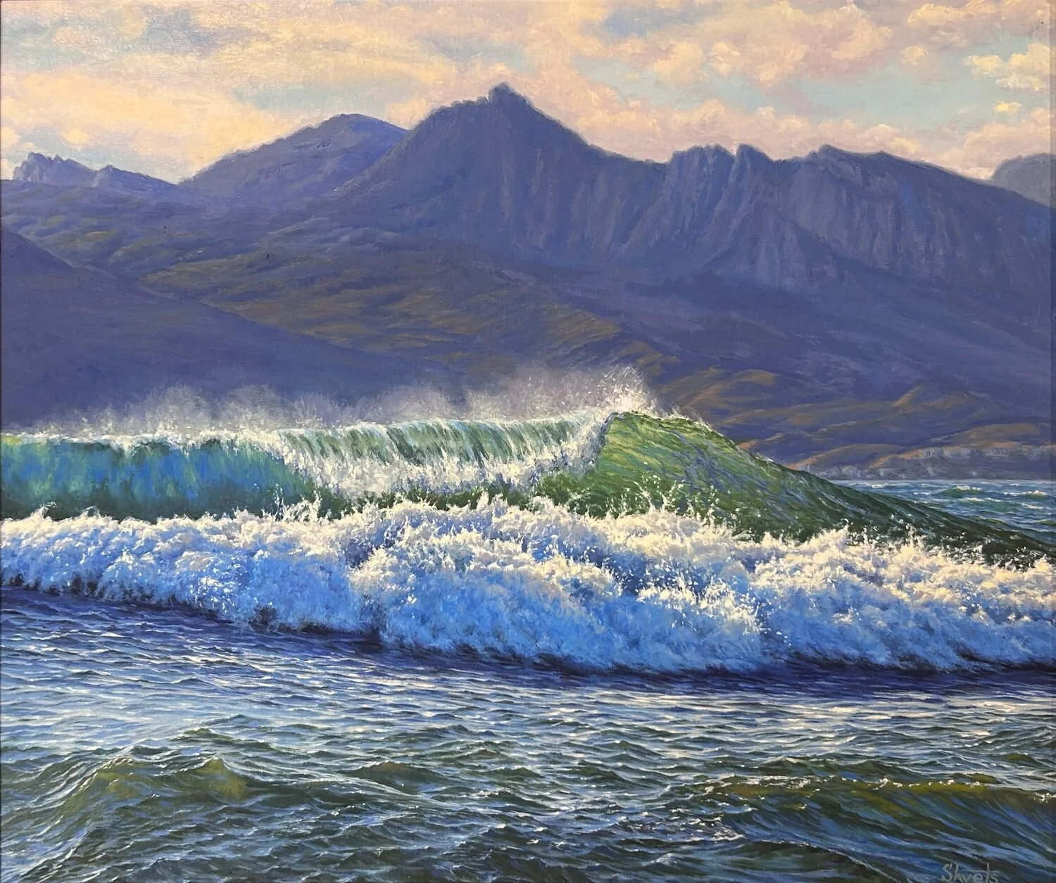 Oleg Shvets Emerald Waters, 2023 Oil, 22 × 26 inches $4,000