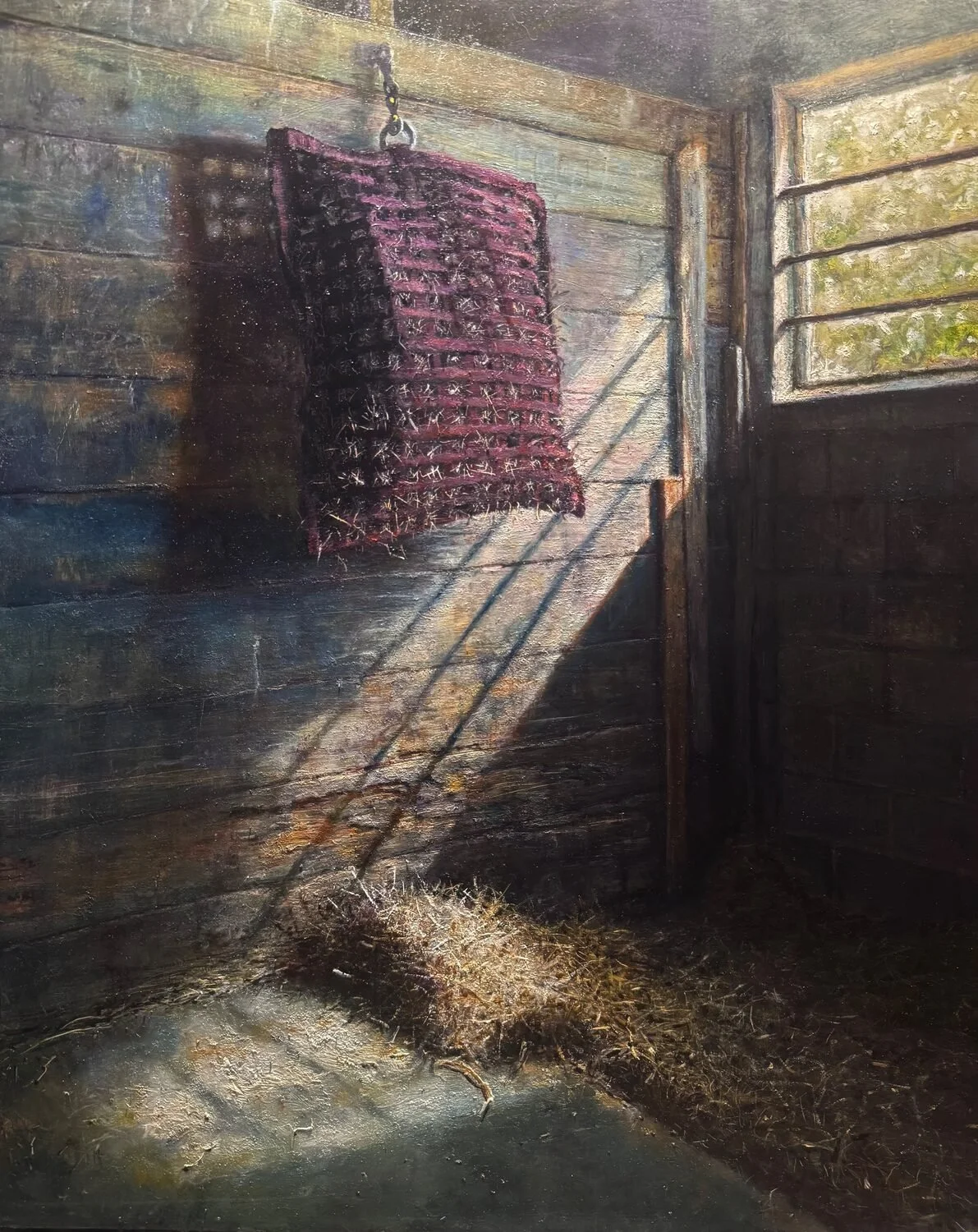 Emi Shigeno Equestrian Chapel, 2025 Oil, 20 × 16 inches $1,200
