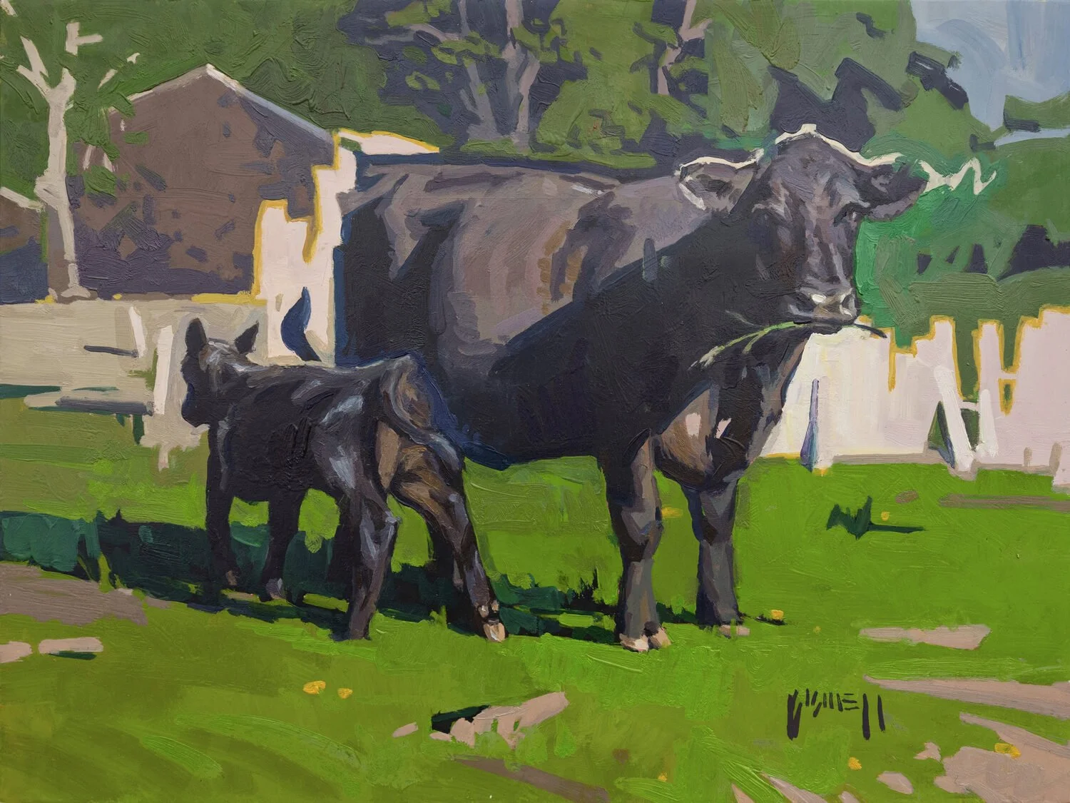 Roy Boswell Sweet Home, 2025 Oil, 12 × 16 inches $1,200