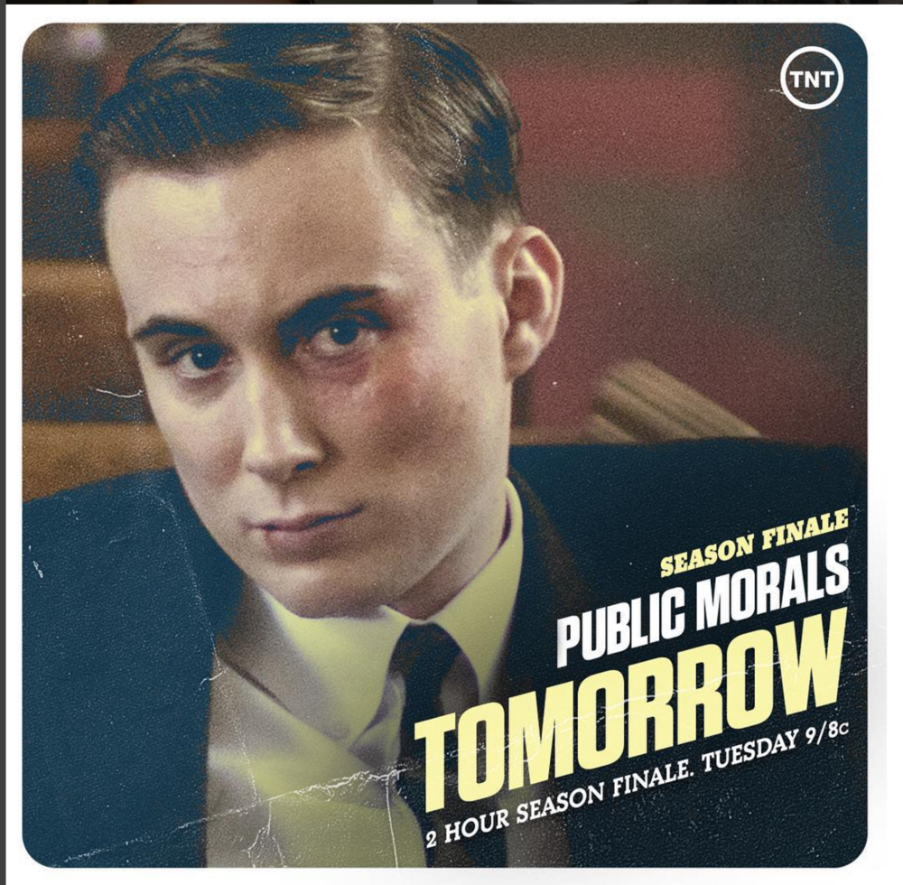 Brian as Jimmy Shea in TNT's Public Morals