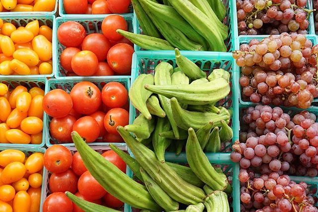 Food as Medicine // Hear more about Marlene&rsquo;s farming journey on Episode 6! .
. 🥑🍅🍆🍌🍑🥝🌶🥒🥕🥭🍠🥬 .
.
#beyondmytitle #nourishthyself #foodasmedicine #podcast #podcasts #podcastlife #podcasting #farmersmarket #fruits #vegetables #eatcolor