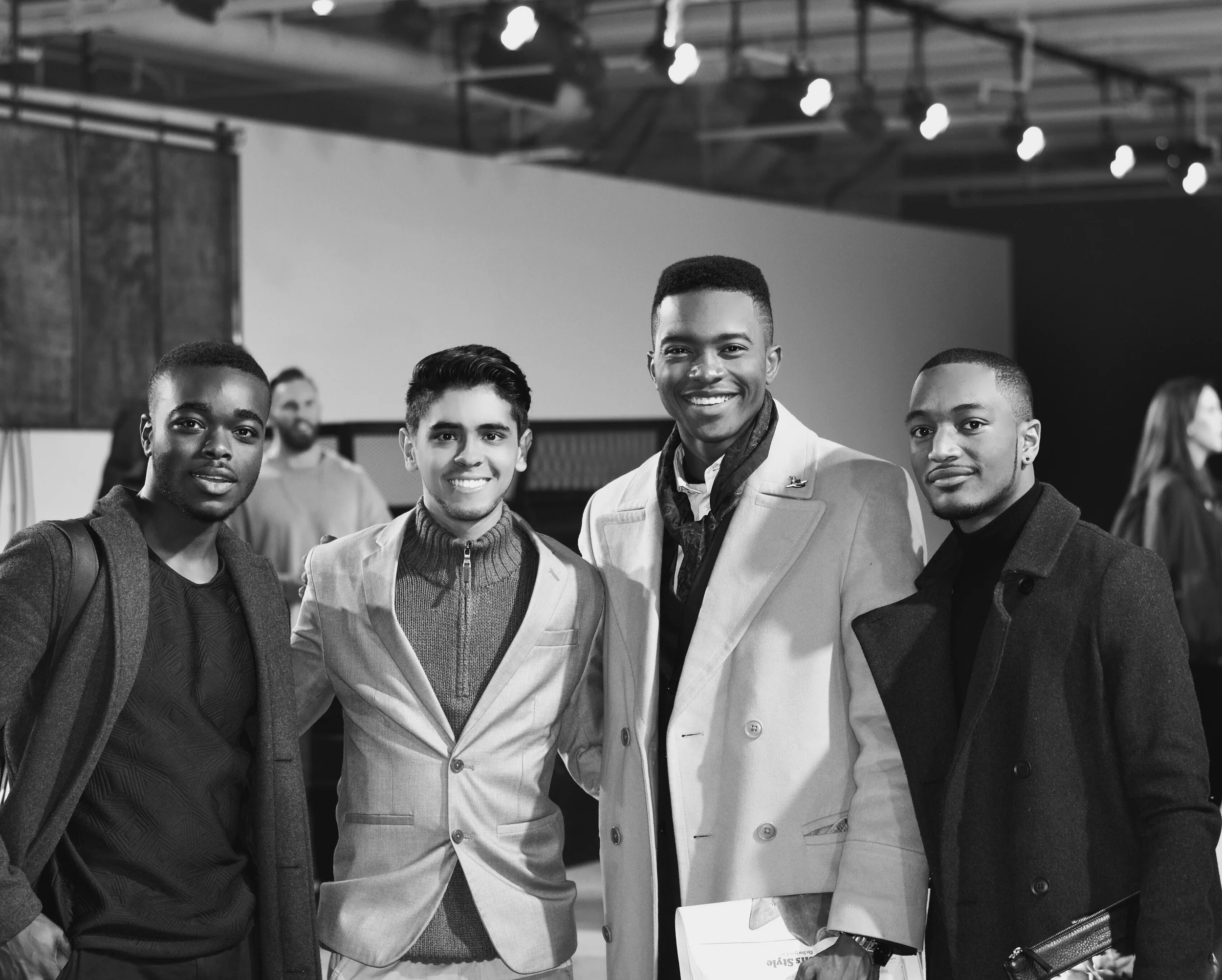 With fellow photographer & blogger friends at the Rochambeau show