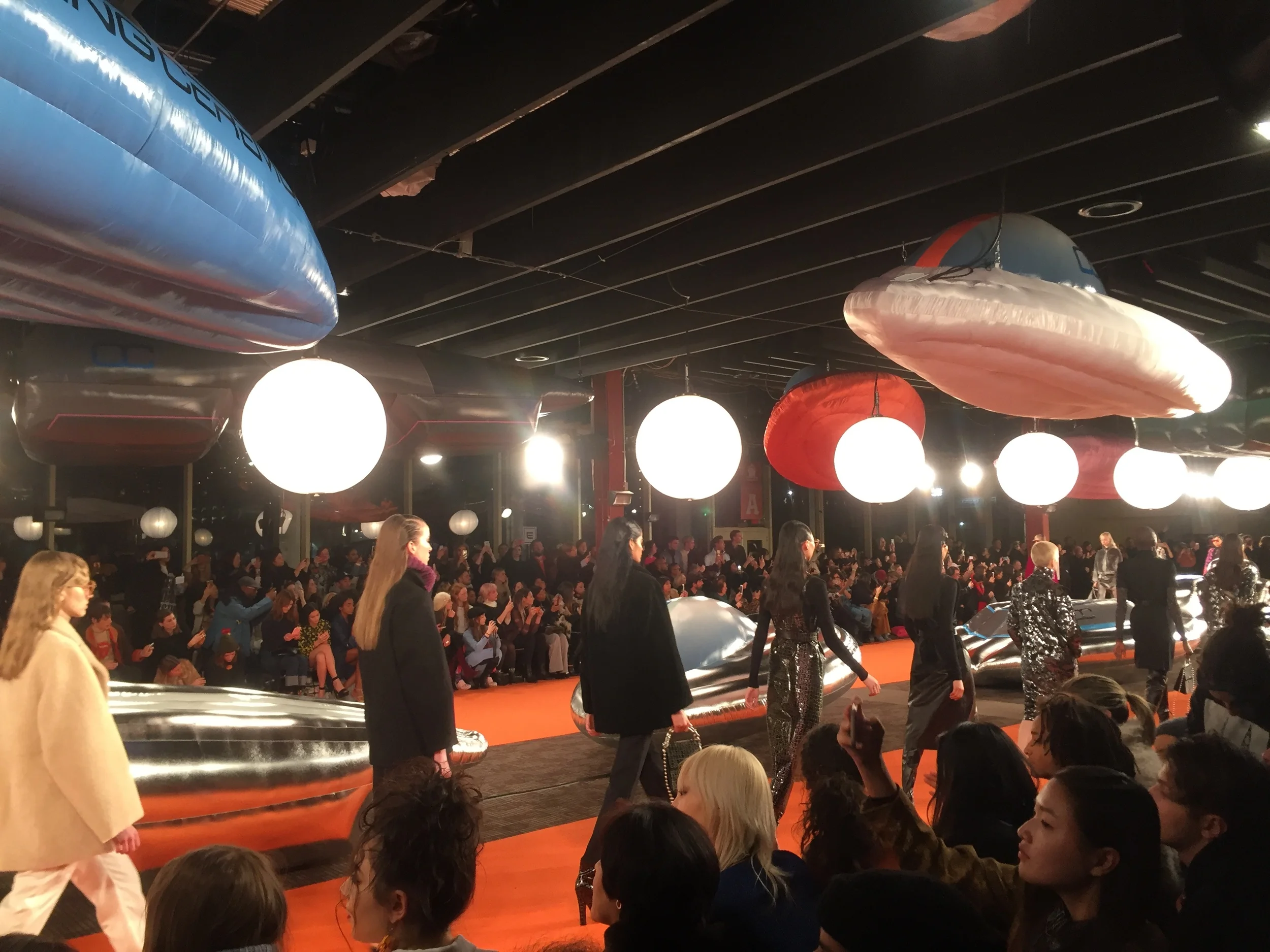 Peep Charlie XcX, and Jaden Smith sitting in in front of us