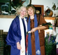 Dr. Nanci’s Ordination 1996 with Rev. Rainbow