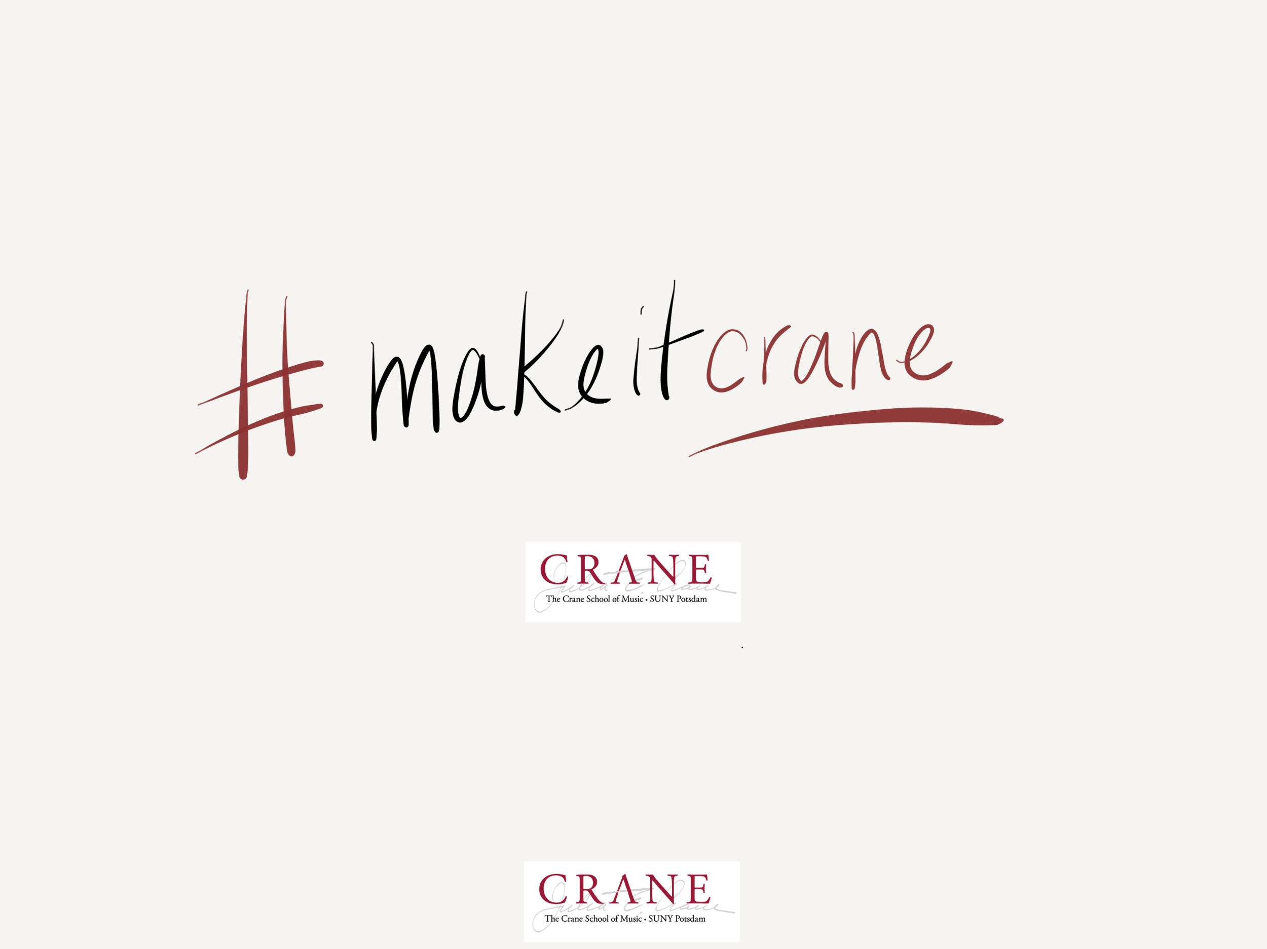 POTSDAM, NY: Crane Faculty Showcase