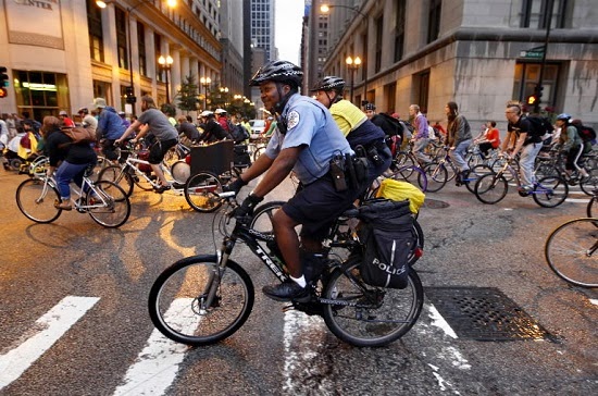 Critical Mass in Baltimore, from the Baltimore Sun .