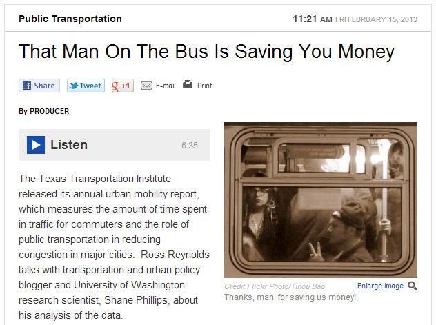 Proof! From KUOW.org .