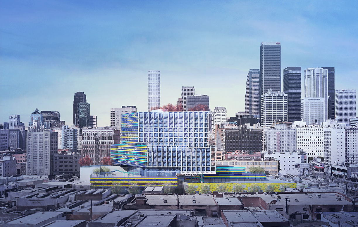 The proposed Southern California Flower Market redevelopment is a great example of development being used to not only create new housing, but to create the value needed to preserve historic, job-producing uses. 