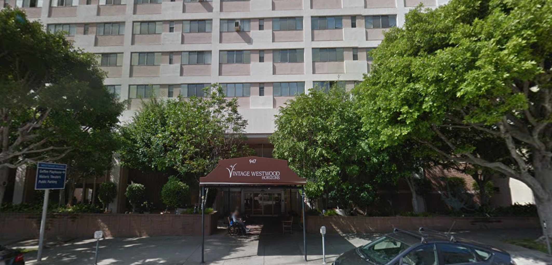 Vintage Westwood senior center, where residents are being threatened with eviction by new owners who want to upgrade the facilities for higher-income seniors. Bet Tzedek, an organization that offers free legal services to low income individuals and is representing the seniors at Vintage Westwood in their eviction defense, urges everyone to vote No on Measure S .