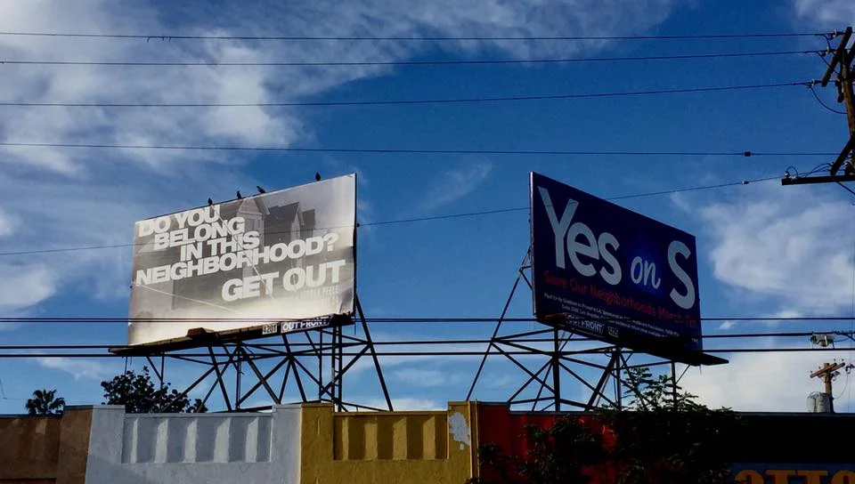 A fitting juxtaposition. Photo by Alissa Walker.