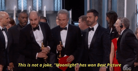 Oscars 2017 SNAFU