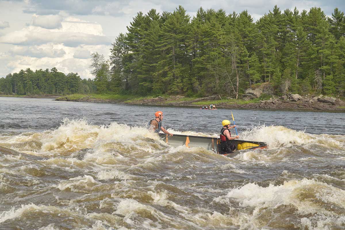 A whitewater scouting trip. Guess what happens like a second after this shot was taken. Go on, guess. 