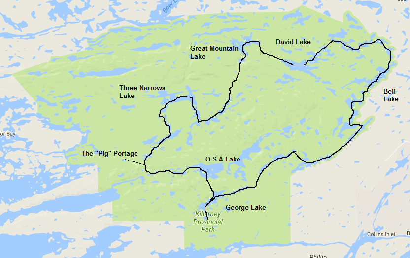 Killarney Full Route.png