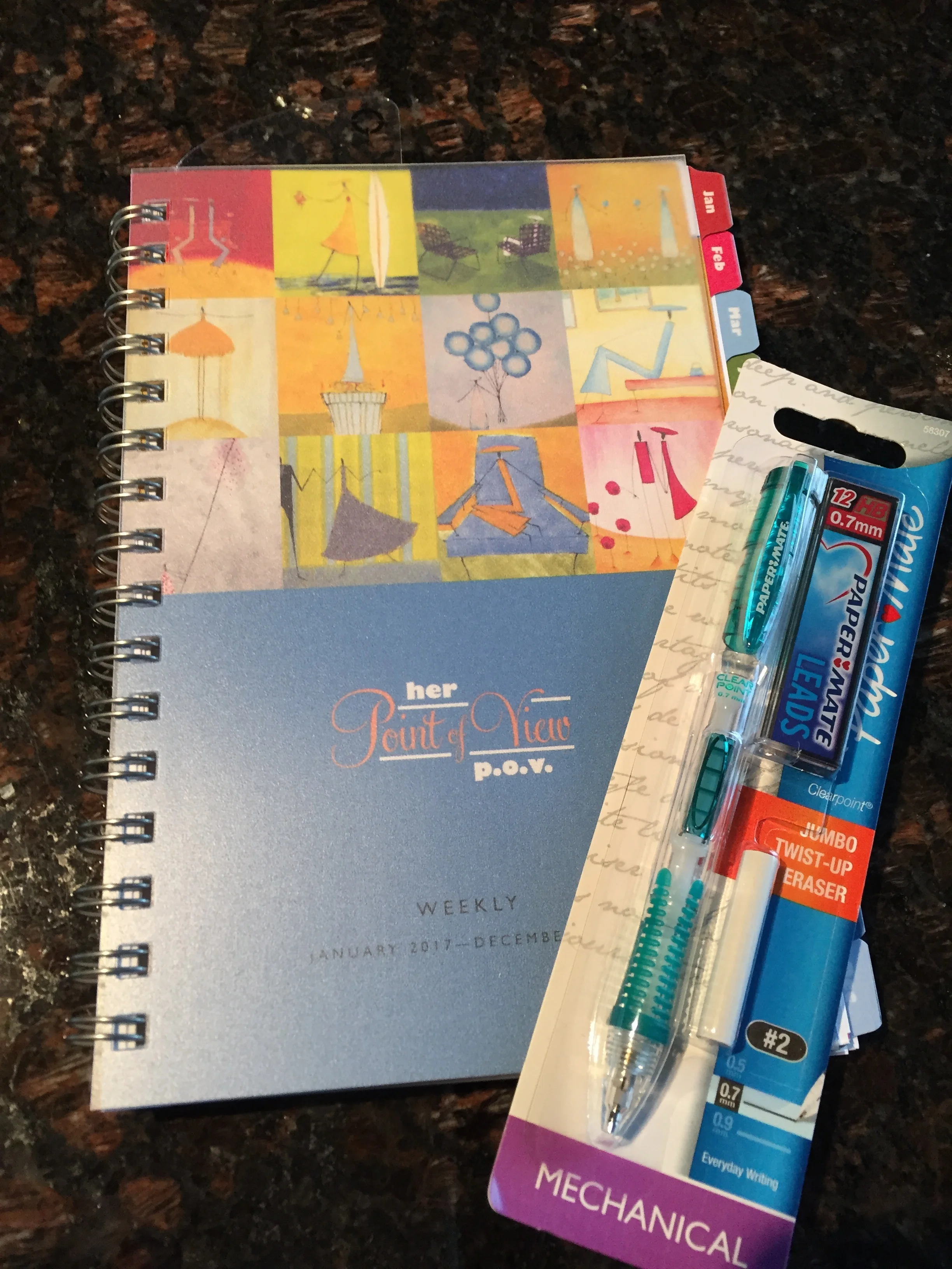 My Franklin Planner - tried and true for years! 