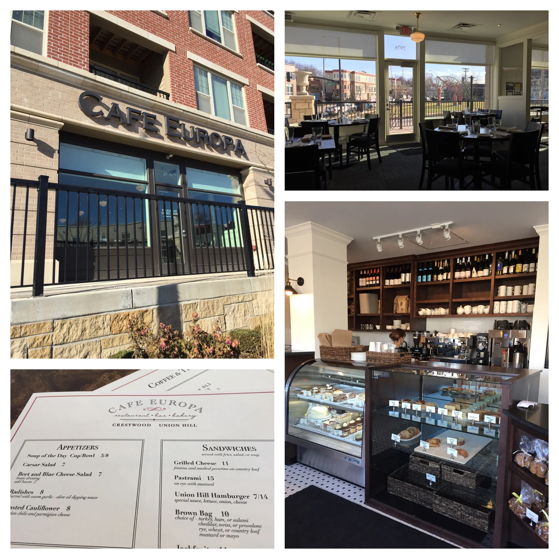 Love the space! They have a coffeeshop/bar on one side and restaurant on the other. Lots of great windows. 