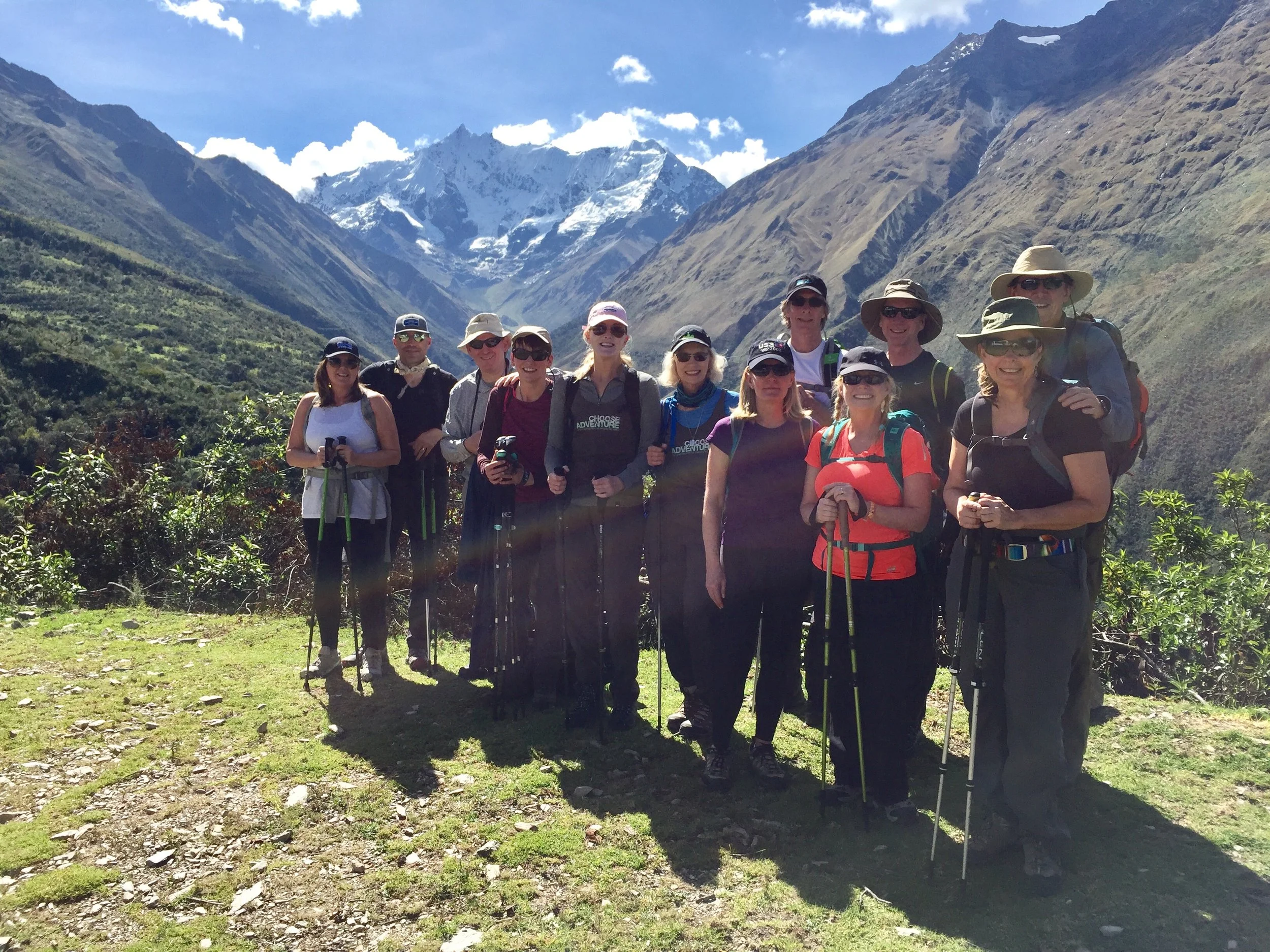 Our hiking family ready to begin!