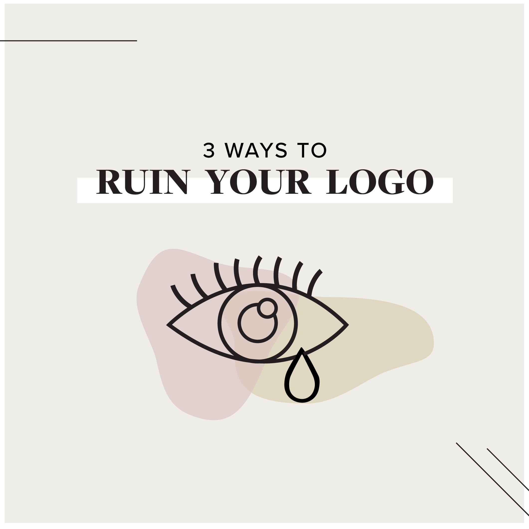 How To Ruin a Logo
