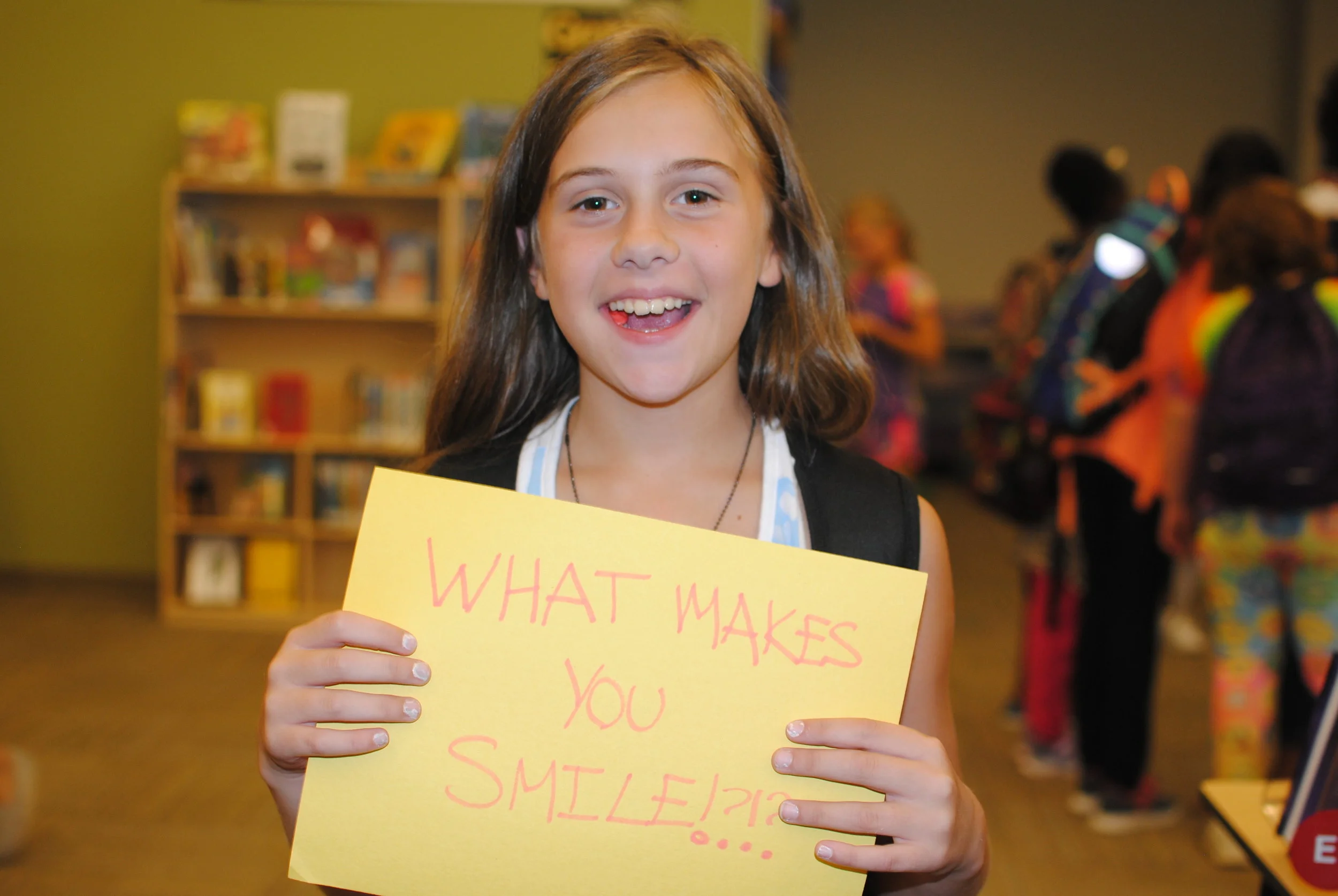 We're smiling because of your support through smile.amazon.com