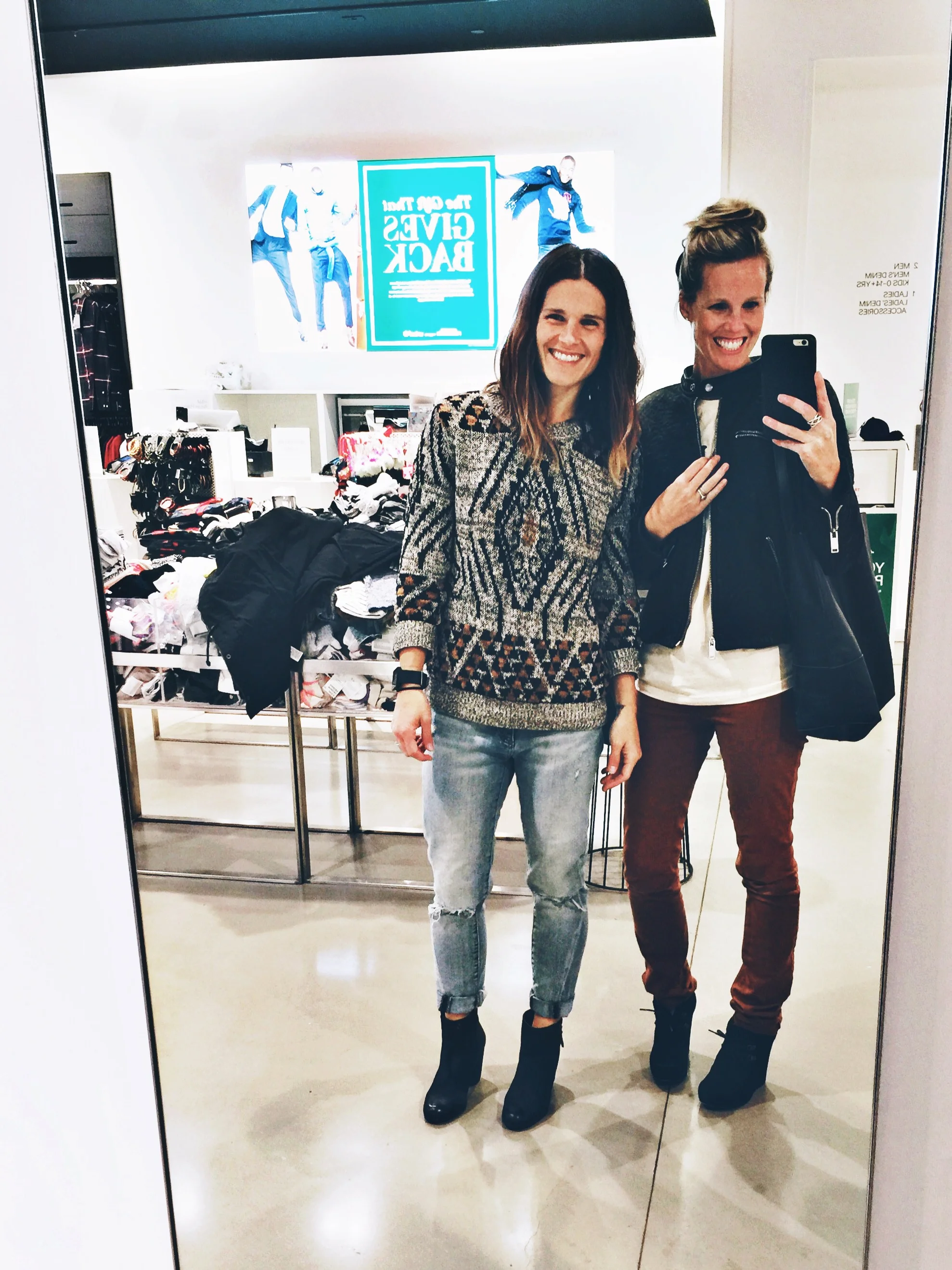 MY SISTER AND I THIS FALL! I LOVE US.