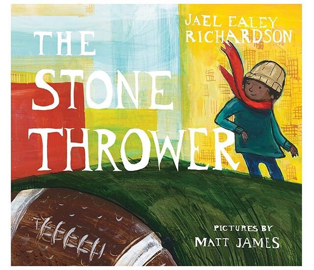 Today&rsquo;s #BookRecommendation #TheStoneThrower by Jael Ealey Richardson 🏈 A children&rsquo;s version of a book Richardson wrote about her dad, Chuck Ealey, The Stone Thrower tells the story of Chuck&rsquo;s life growing up as black kid in a then