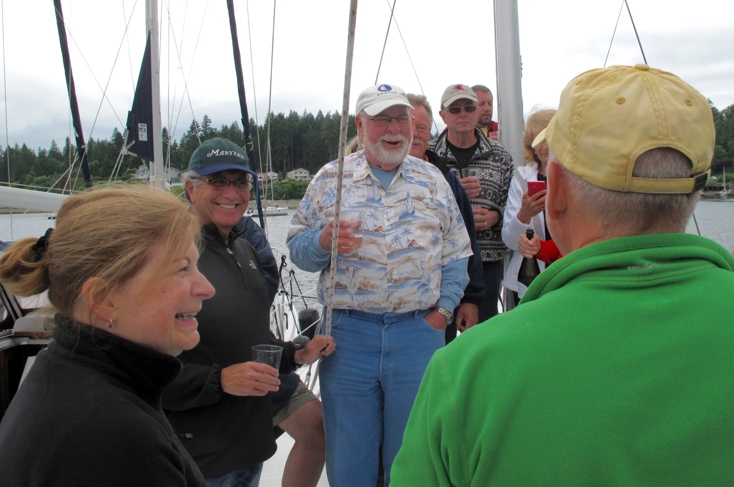 Boat renaming ceremony, Longbranch