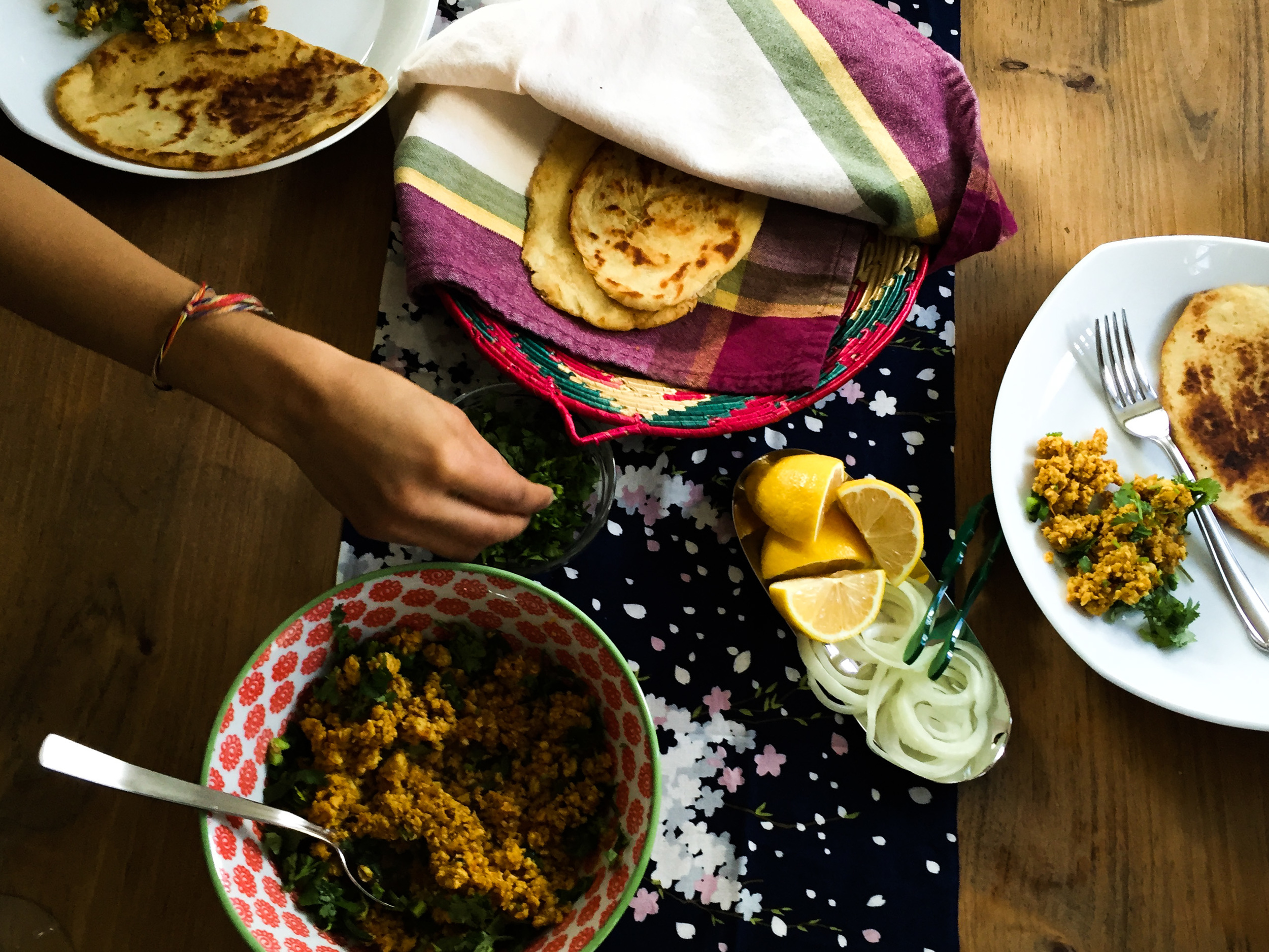 chicken-keema