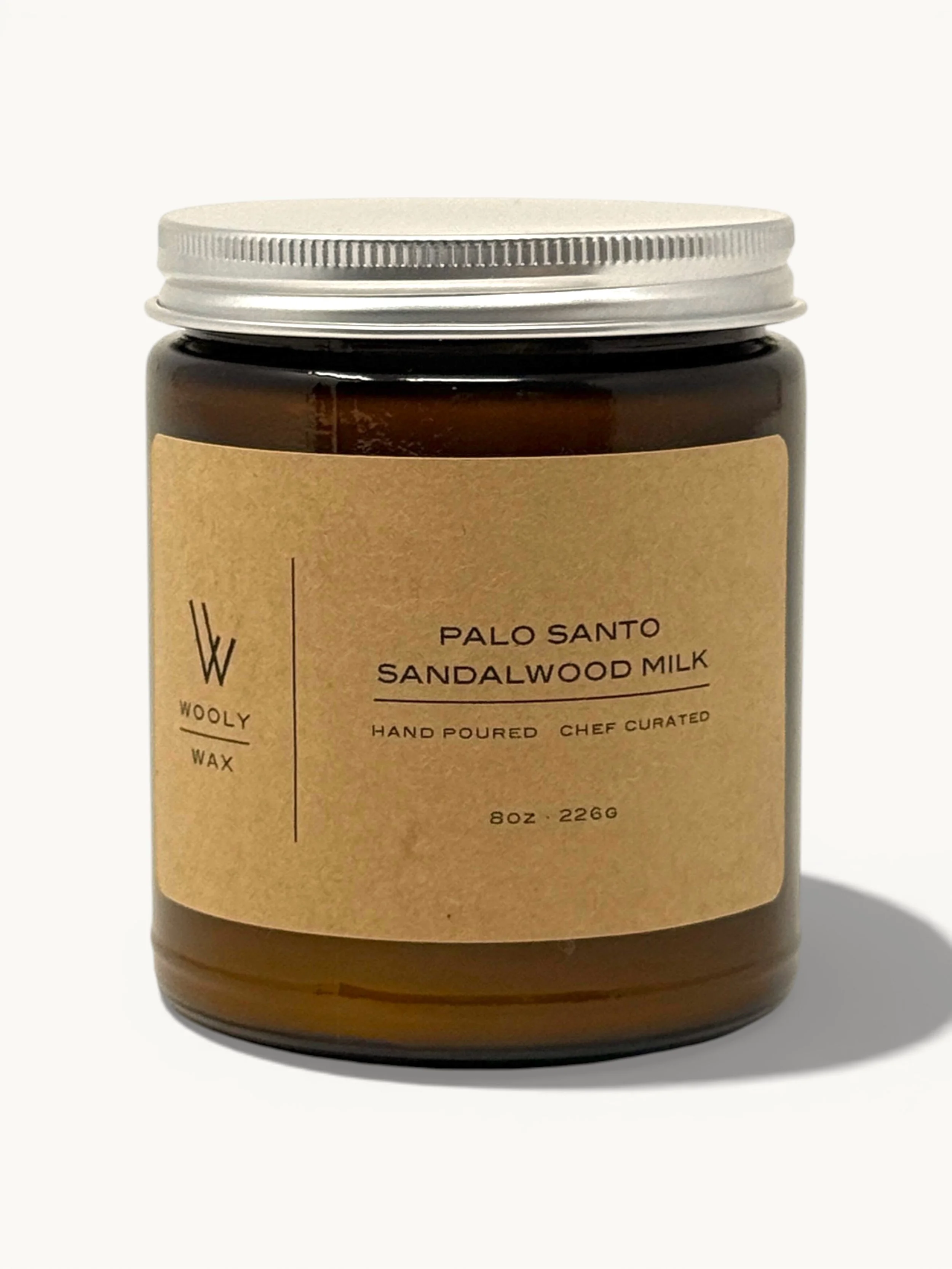 palo santo | sandalwood milk candle