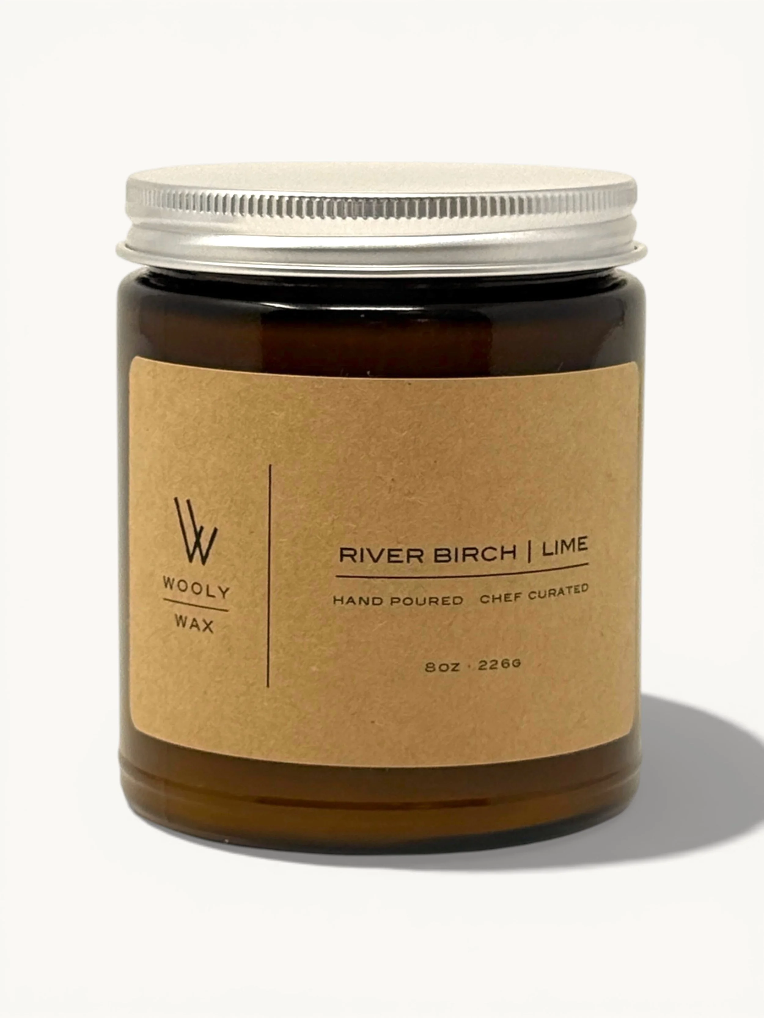 river birch | lime candle