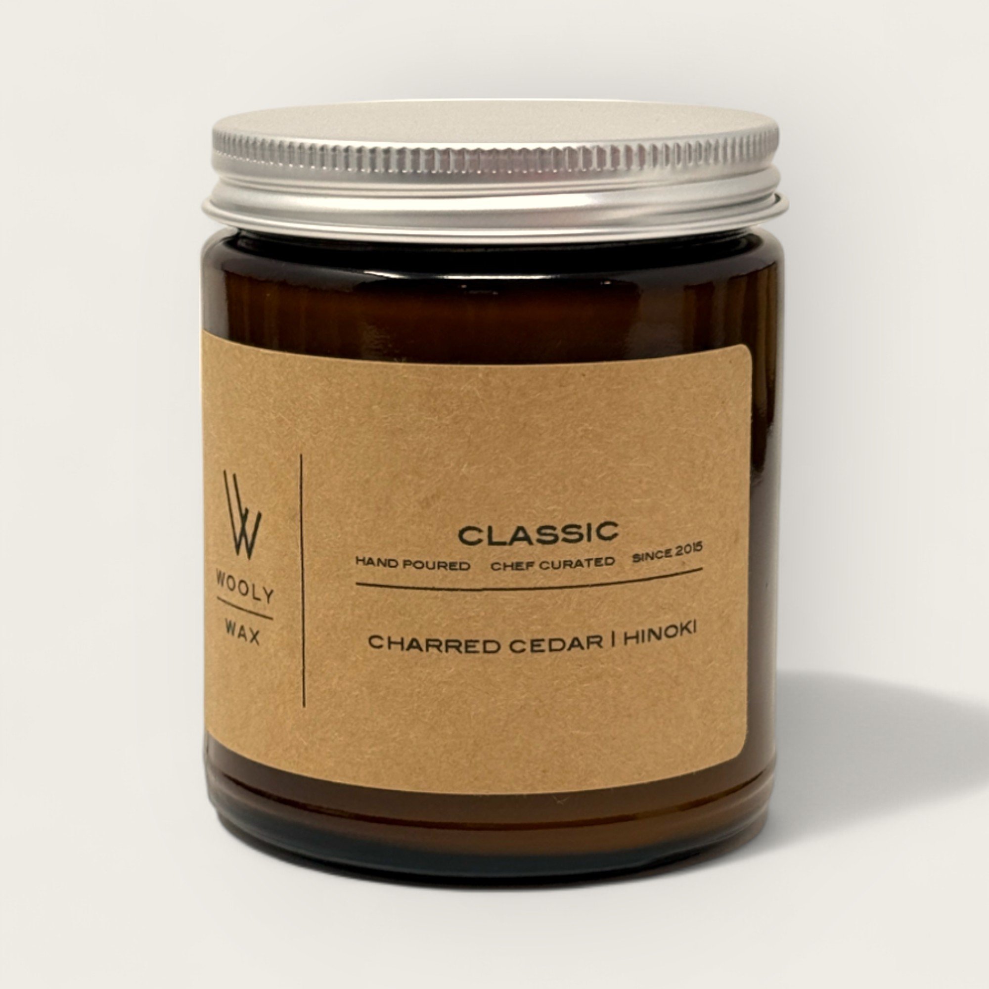 CLASSIC Charred Cedar | Hinoki 8oz Candle